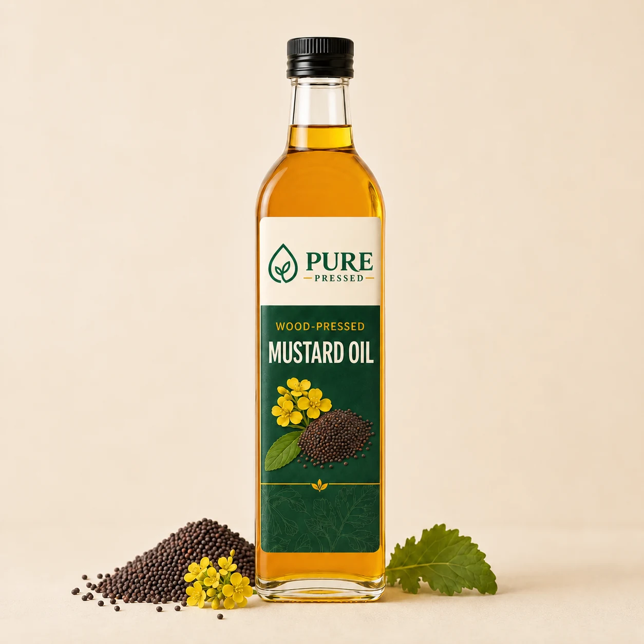 Pure Pressed Mustard Oil