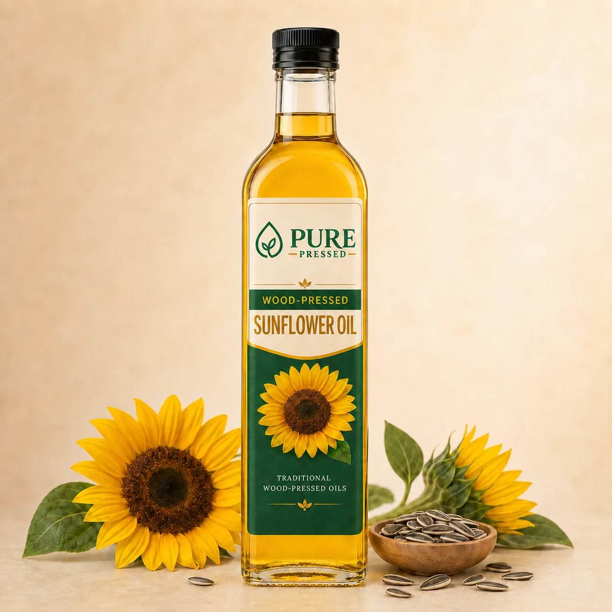 Pure Pressed Sunflower Oil